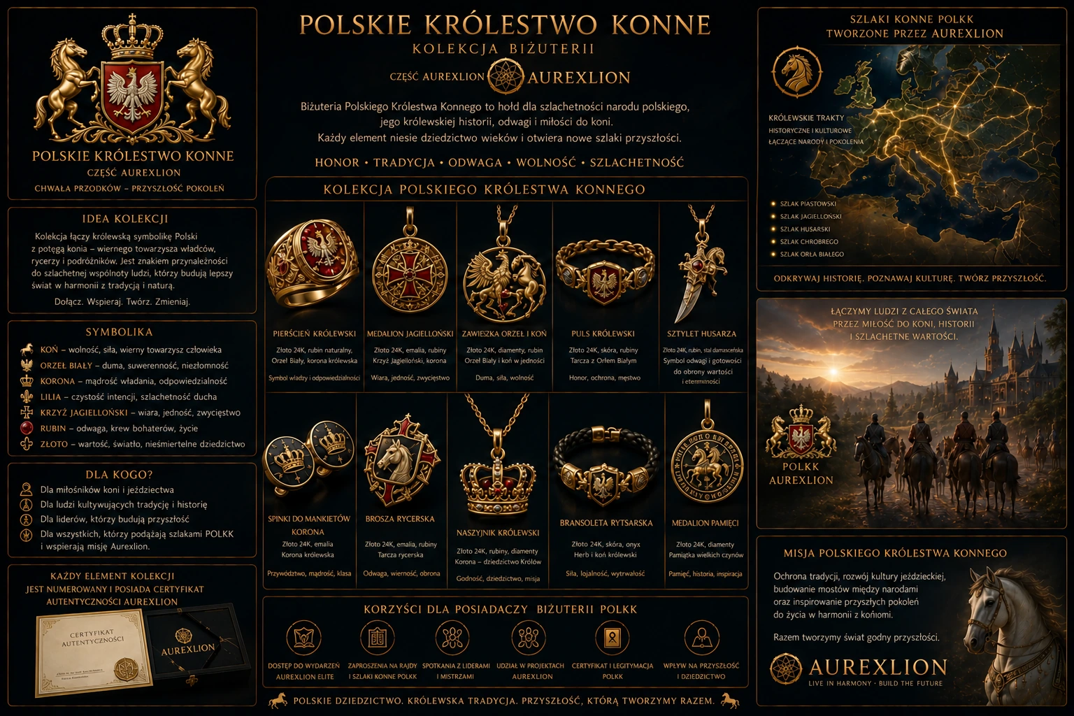 Detal koncepcji Królewskie szlaki